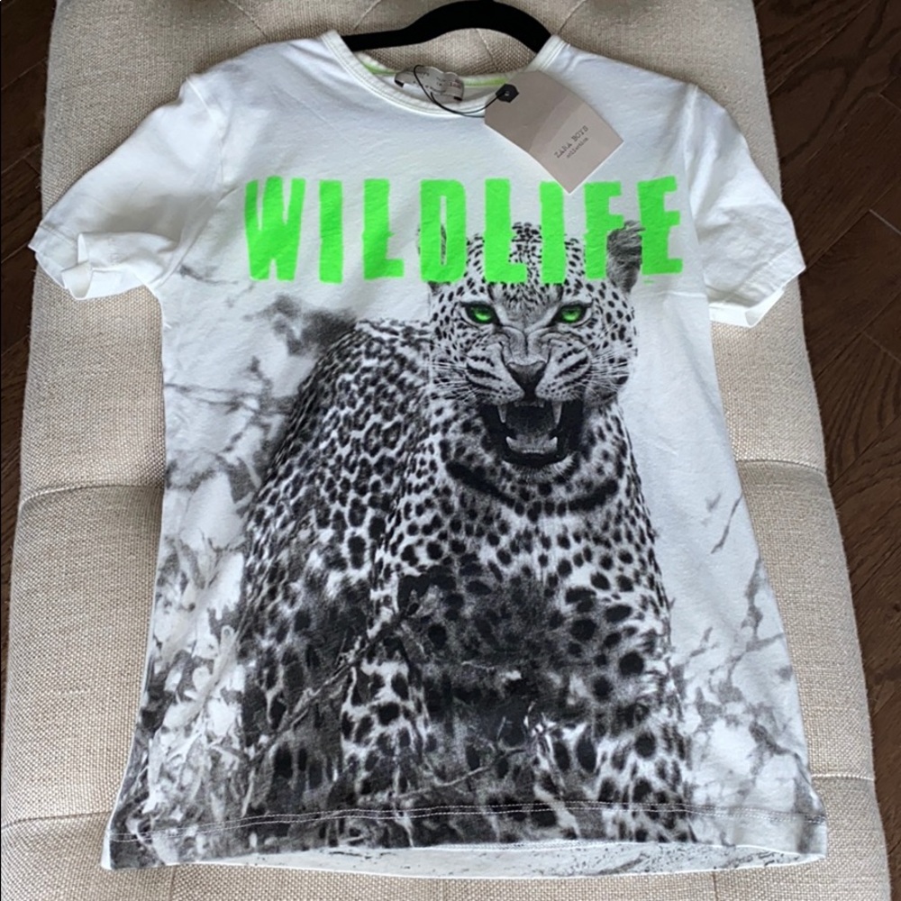 NWT! Zara “Wildlife” T-Shirt